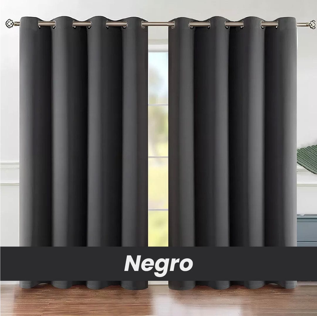 Cortinas Blackout x2 | Privacidad, estilo y oscuridad