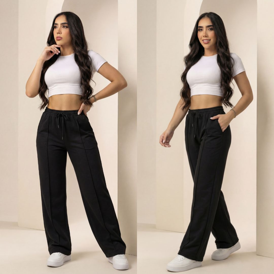 Jogger Premium Bota Recta - Cómoda Y Espectacular