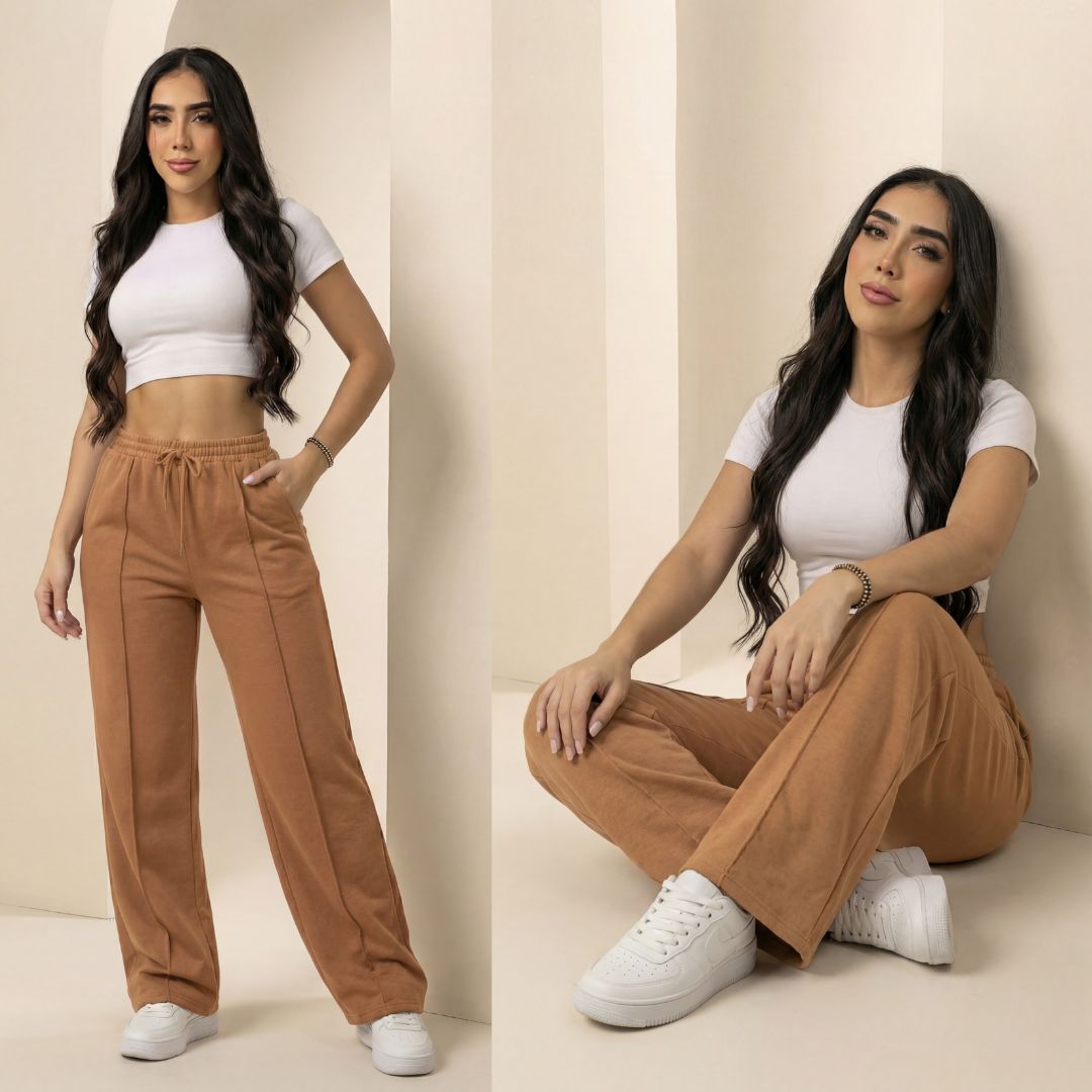 Jogger Premium Bota Recta - Cómoda Y Espectacular