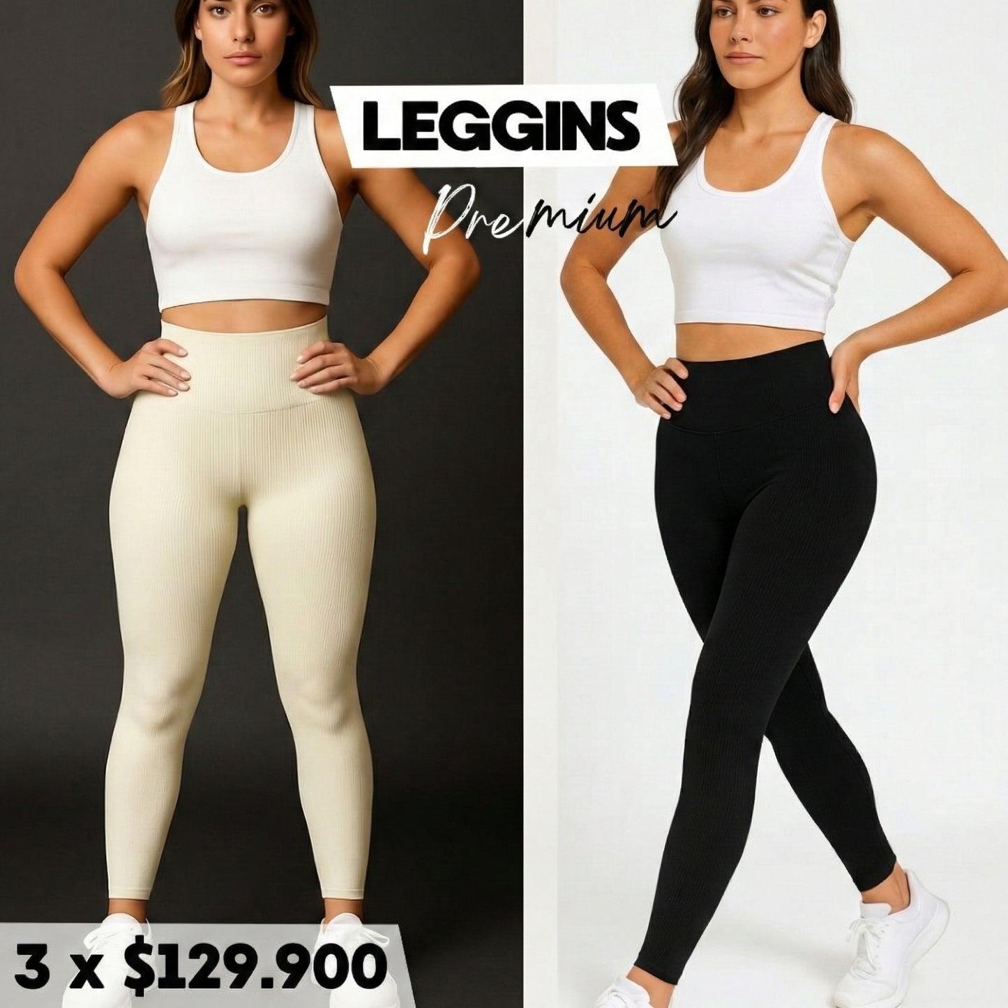 Leggins Rib Premium™ | Comodidad que Realza tu Figura
