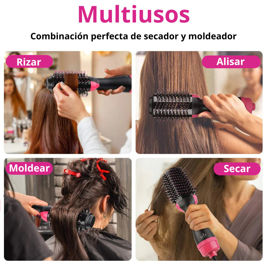 Cepillo Secador 3 en 1 GlamPro™ Envío Gratis