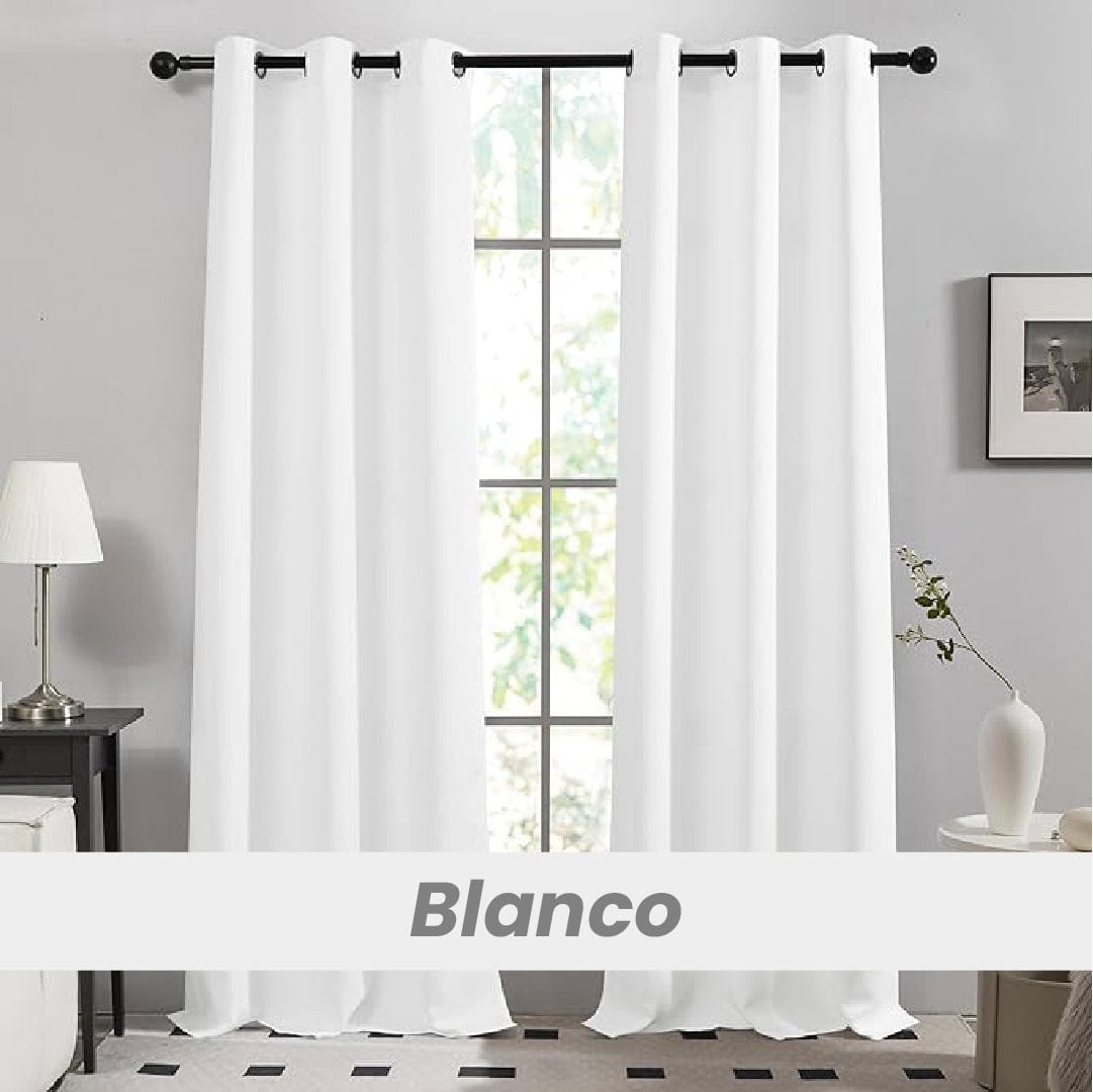 Cortinas Blackout x2 | Privacidad, estilo y oscuridad