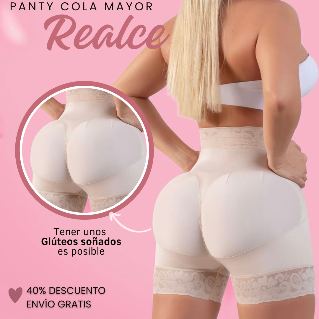 PANTY CONTROL ALTO CON REALCE DE GLÚTEO